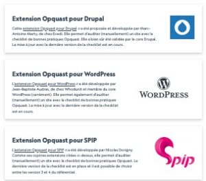 Outils de l'écosystème